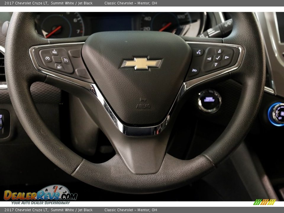 2017 Chevrolet Cruze LT Summit White / Jet Black Photo #7