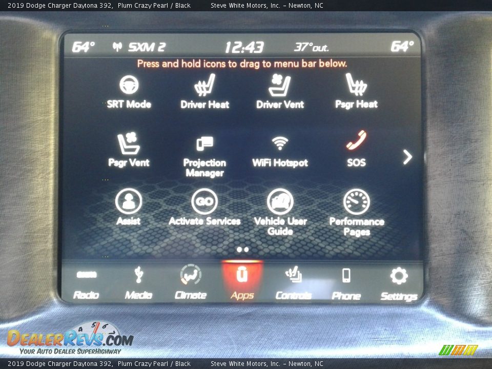 2019 Dodge Charger Daytona 392 Plum Crazy Pearl / Black Photo #25