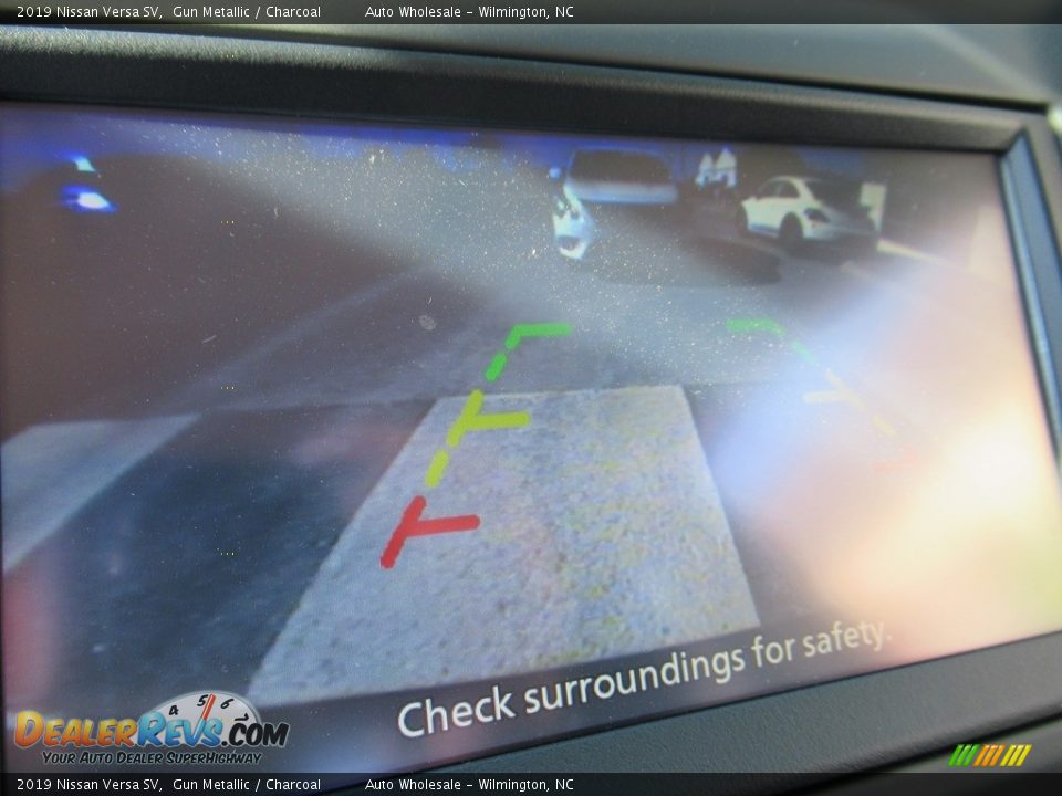 2019 Nissan Versa SV Gun Metallic / Charcoal Photo #17