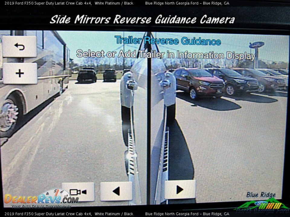 2019 Ford F350 Super Duty Lariat Crew Cab 4x4 White Platinum / Black Photo #21