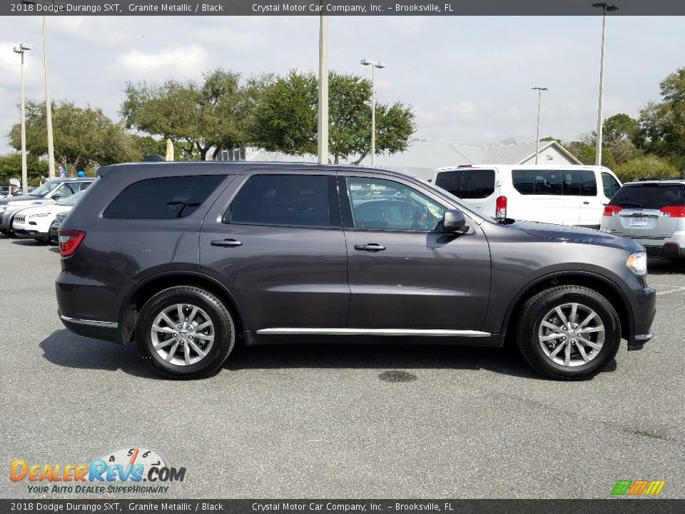 2018 Dodge Durango SXT Granite Metallic / Black Photo #6