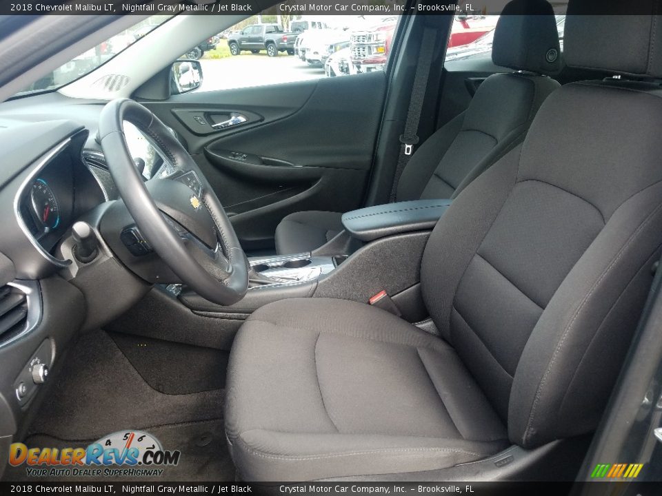 2018 Chevrolet Malibu LT Nightfall Gray Metallic / Jet Black Photo #9