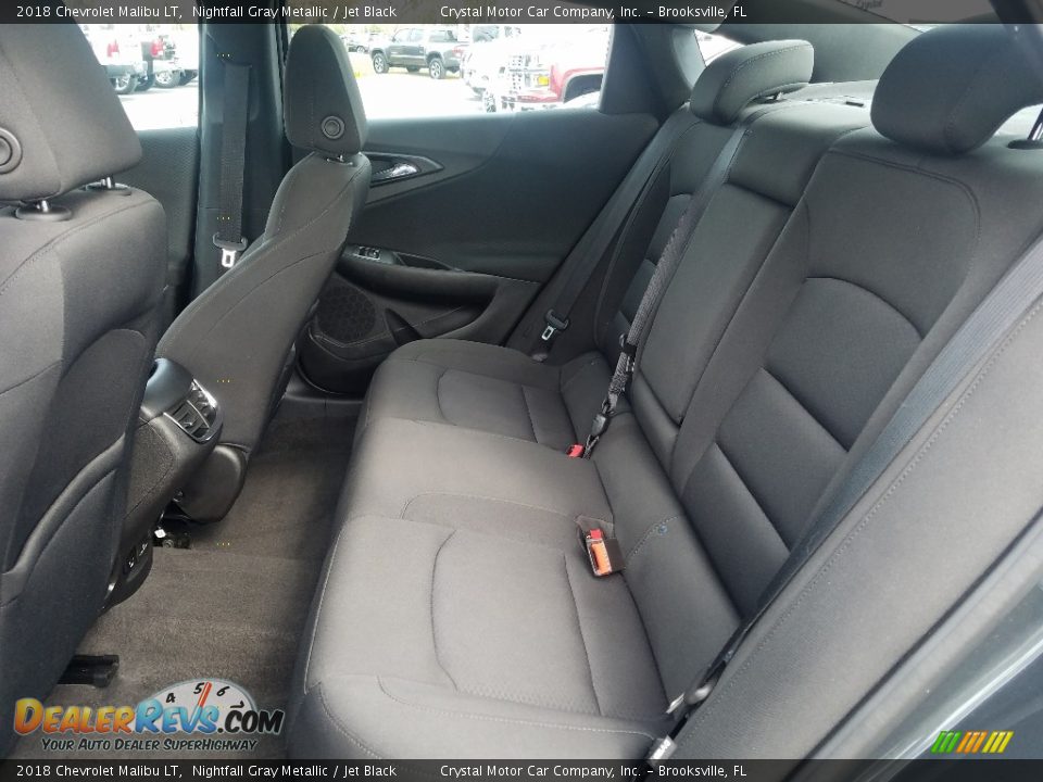 2018 Chevrolet Malibu LT Nightfall Gray Metallic / Jet Black Photo #10