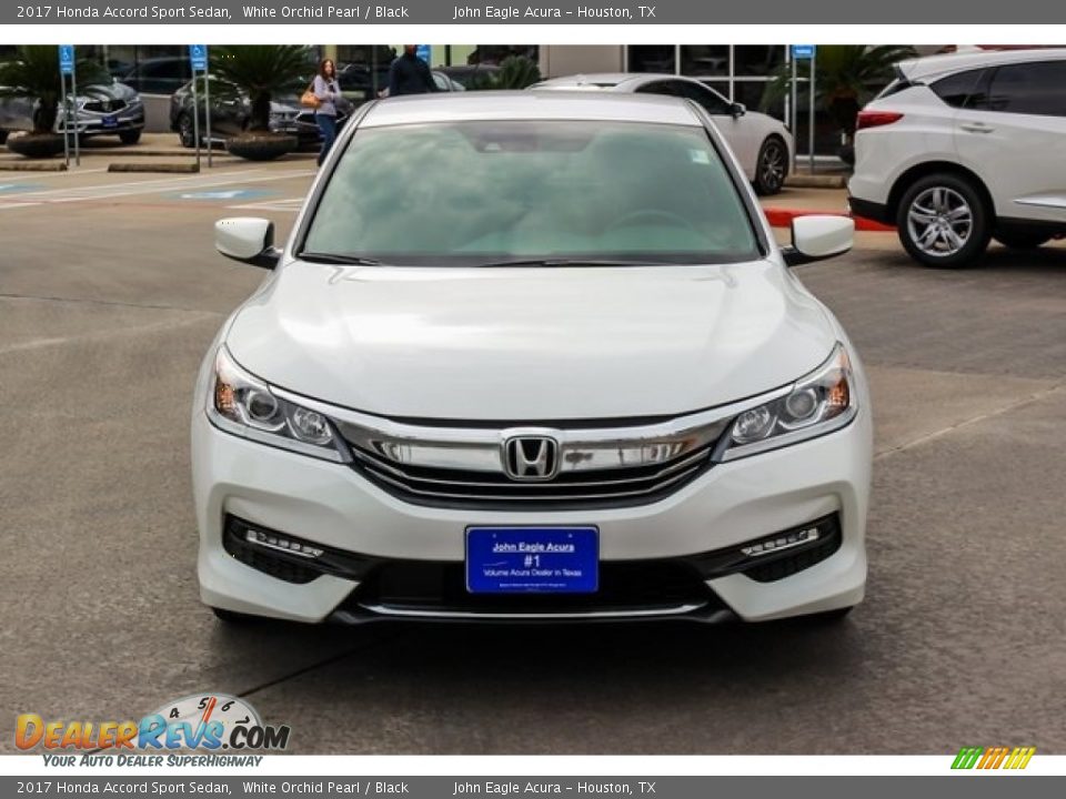 2017 Honda Accord Sport Sedan White Orchid Pearl / Black Photo #2