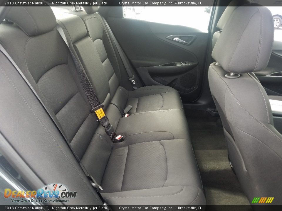 2018 Chevrolet Malibu LT Nightfall Gray Metallic / Jet Black Photo #11