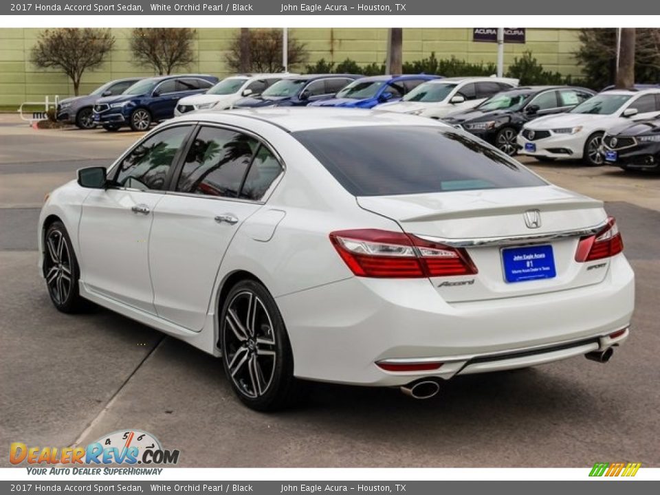 2017 Honda Accord Sport Sedan White Orchid Pearl / Black Photo #5