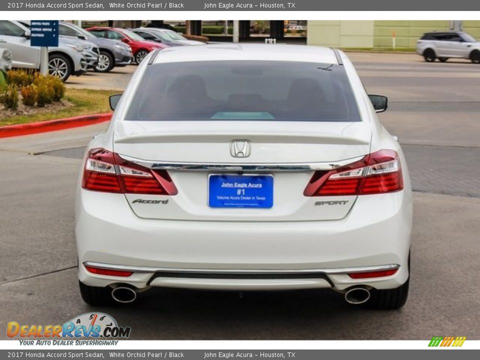 2017 Honda Accord Sport Sedan White Orchid Pearl / Black Photo #6