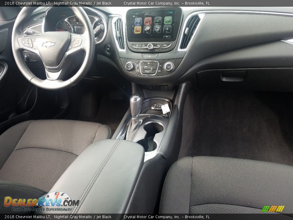 2018 Chevrolet Malibu LT Nightfall Gray Metallic / Jet Black Photo #13
