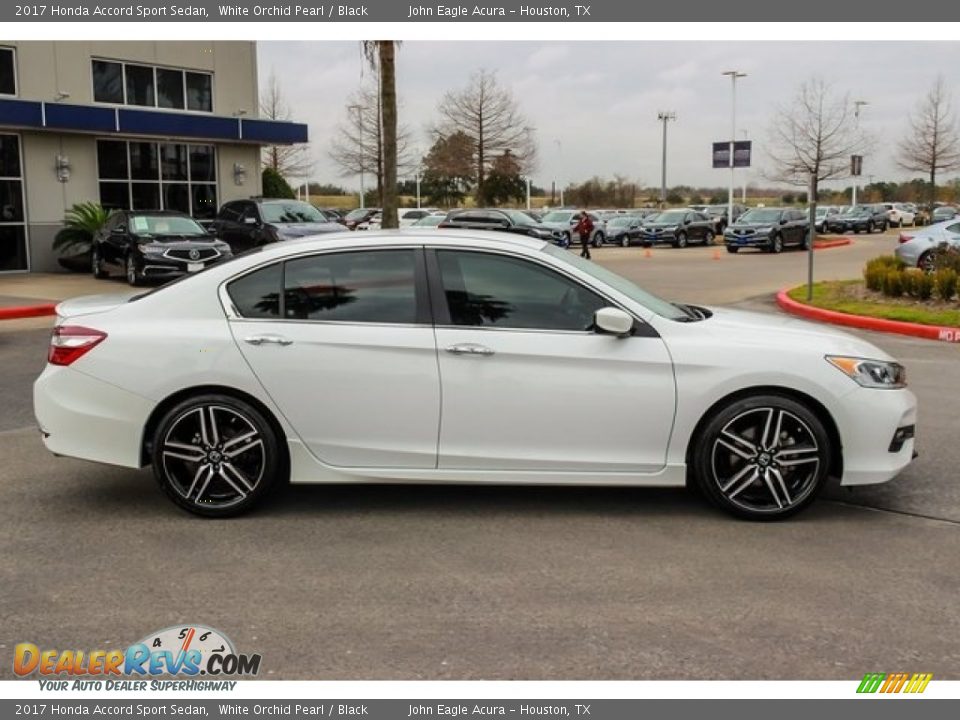 2017 Honda Accord Sport Sedan White Orchid Pearl / Black Photo #8