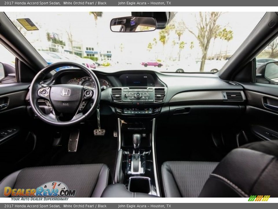 2017 Honda Accord Sport Sedan White Orchid Pearl / Black Photo #9