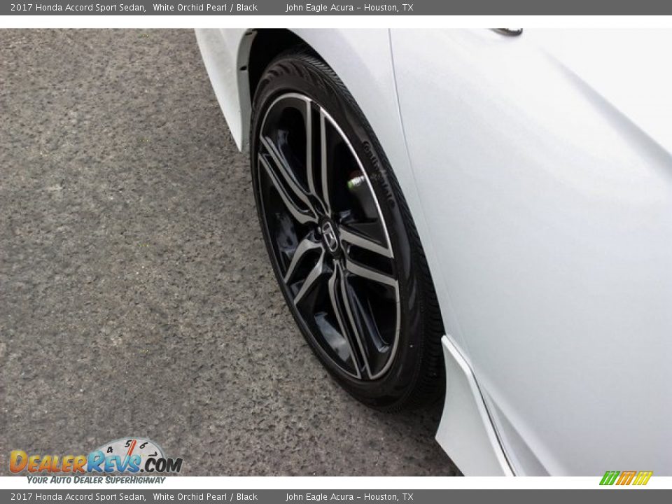 2017 Honda Accord Sport Sedan White Orchid Pearl / Black Photo #10
