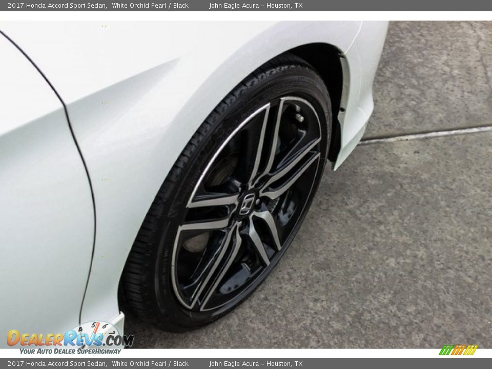 2017 Honda Accord Sport Sedan White Orchid Pearl / Black Photo #11