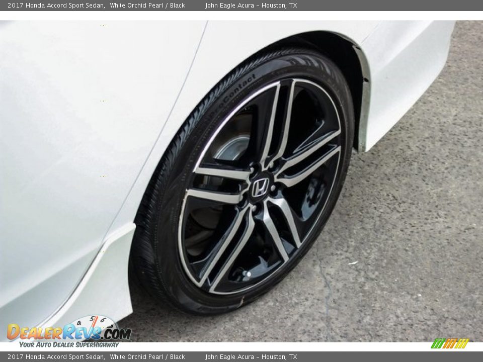 2017 Honda Accord Sport Sedan White Orchid Pearl / Black Photo #13