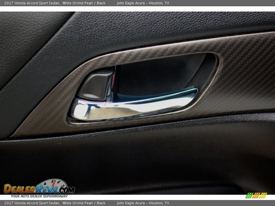 2017 Honda Accord Sport Sedan White Orchid Pearl / Black Photo #15