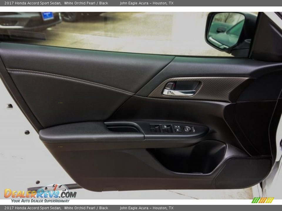 2017 Honda Accord Sport Sedan White Orchid Pearl / Black Photo #18