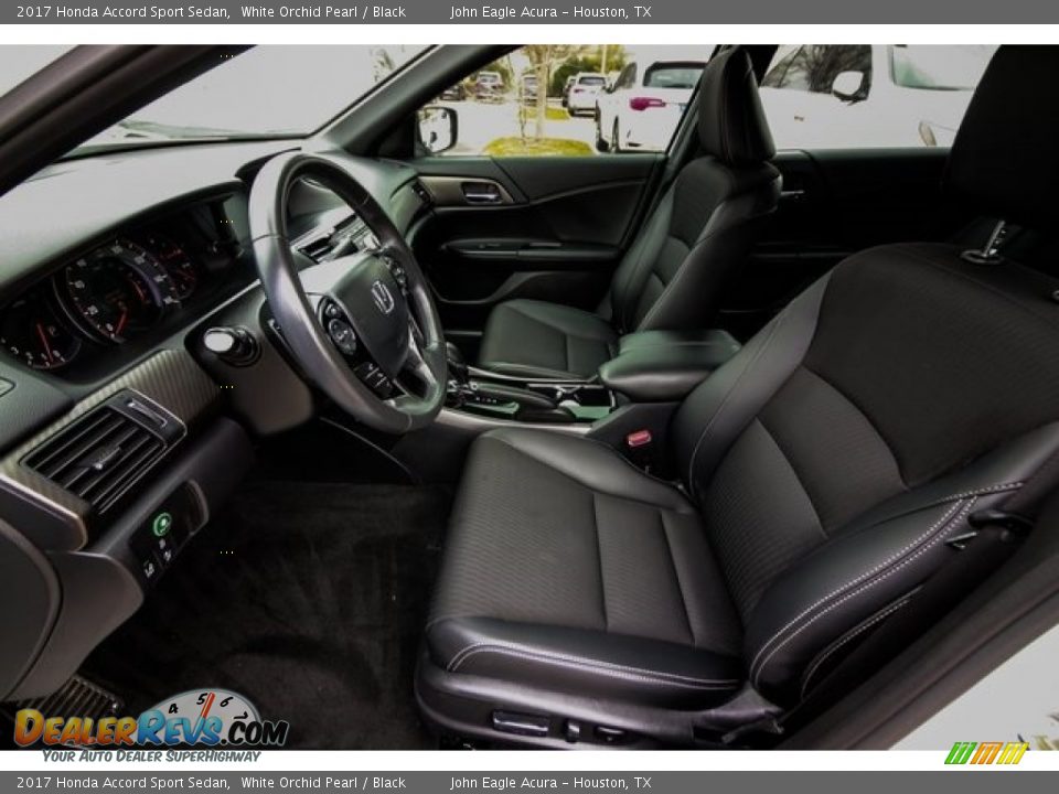 2017 Honda Accord Sport Sedan White Orchid Pearl / Black Photo #19