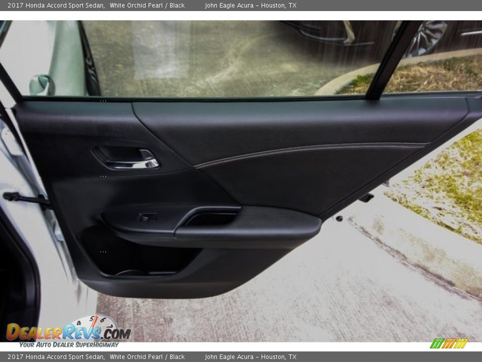 2017 Honda Accord Sport Sedan White Orchid Pearl / Black Photo #23