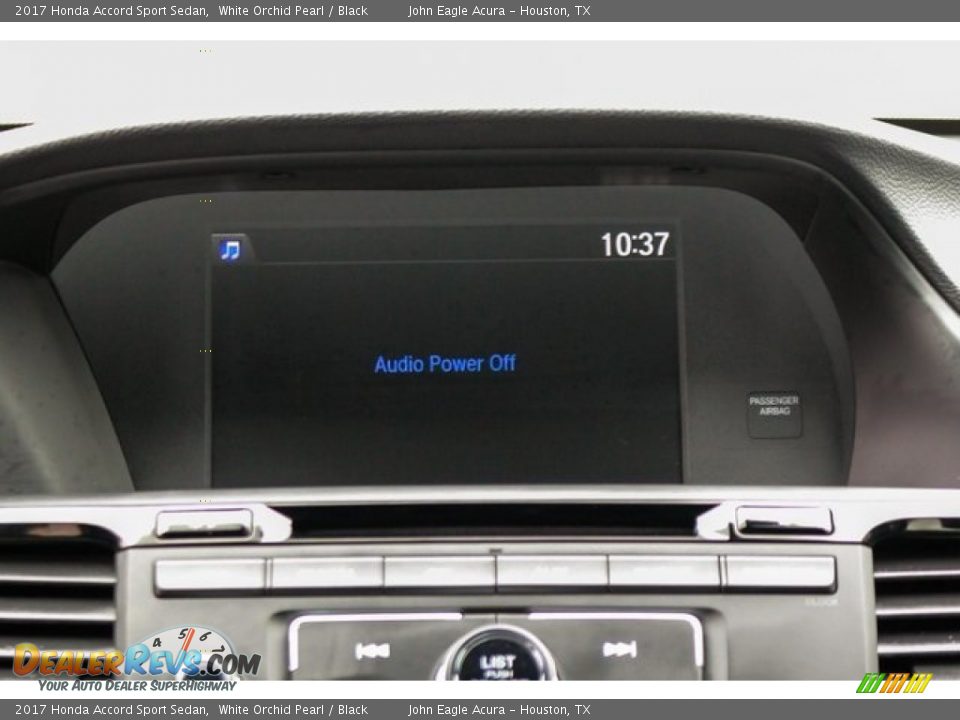 2017 Honda Accord Sport Sedan White Orchid Pearl / Black Photo #30