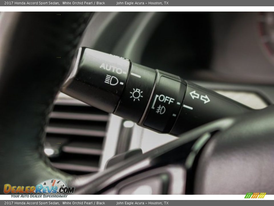 2017 Honda Accord Sport Sedan White Orchid Pearl / Black Photo #34
