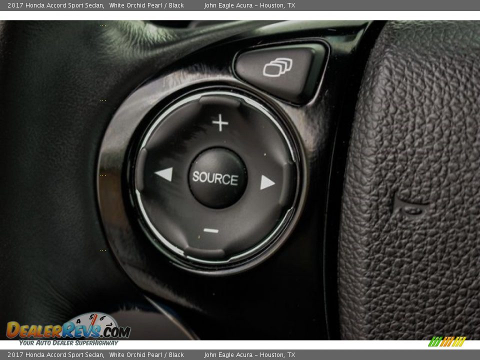 2017 Honda Accord Sport Sedan White Orchid Pearl / Black Photo #35