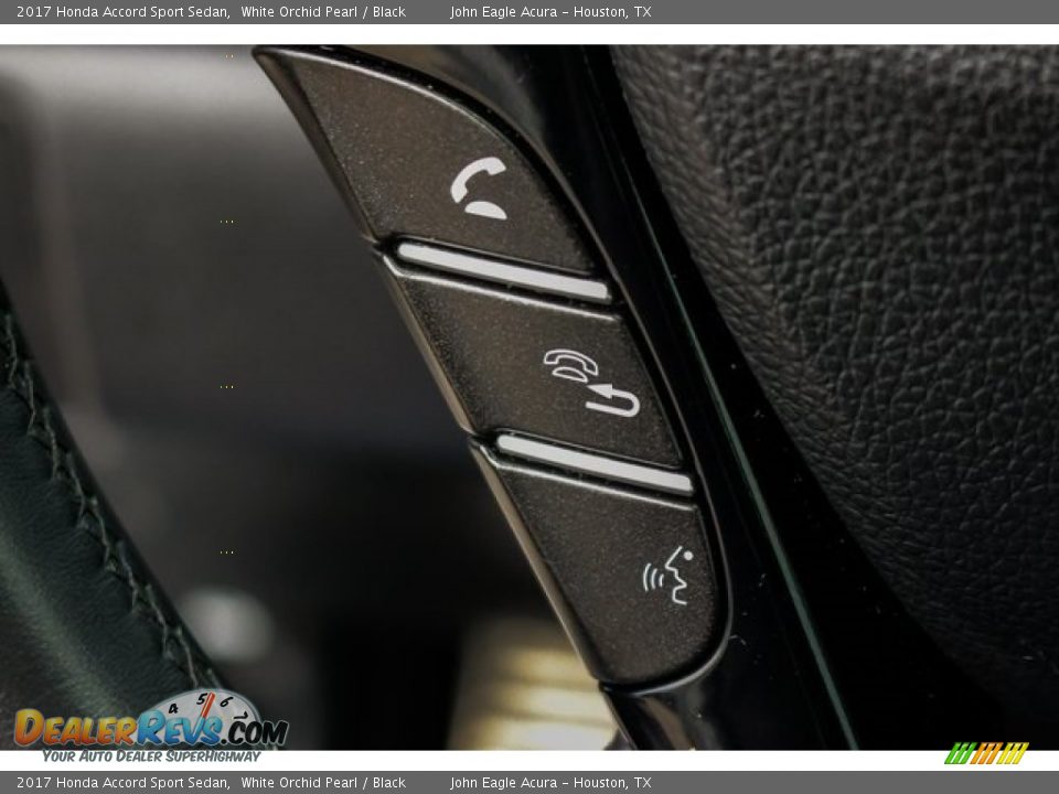 2017 Honda Accord Sport Sedan White Orchid Pearl / Black Photo #36