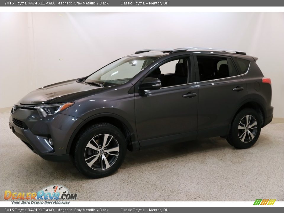 2016 Toyota RAV4 XLE AWD Magnetic Gray Metallic / Black Photo #3