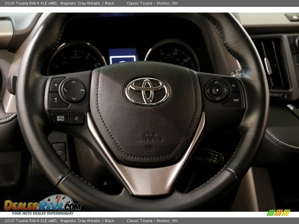 2016 Toyota RAV4 XLE AWD Magnetic Gray Metallic / Black Photo #7