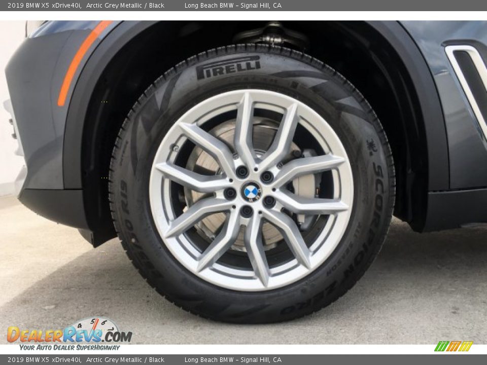 2019 BMW X5 xDrive40i Arctic Grey Metallic / Black Photo #9
