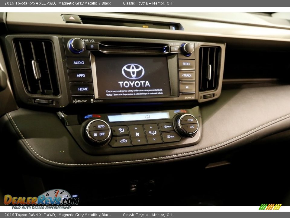 2016 Toyota RAV4 XLE AWD Magnetic Gray Metallic / Black Photo #9