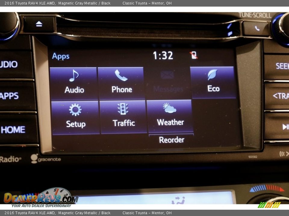 2016 Toyota RAV4 XLE AWD Magnetic Gray Metallic / Black Photo #11