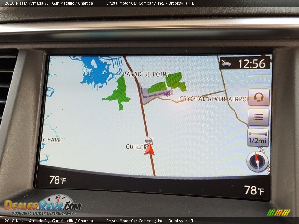 2018 Nissan Armada SL Gun Metallic / Charcoal Photo #15