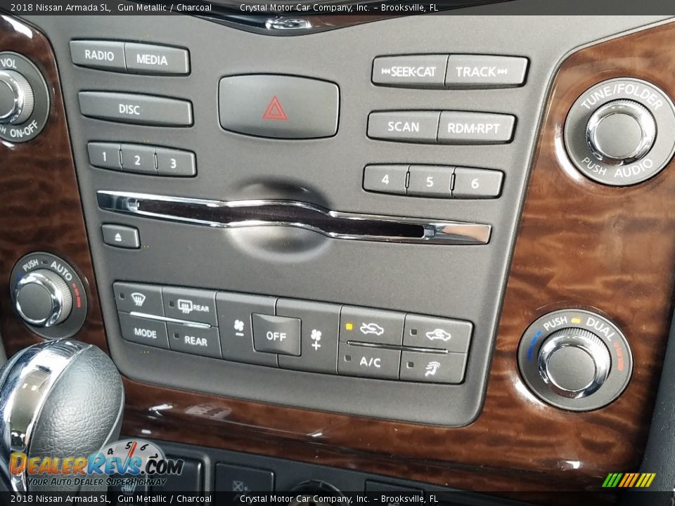 2018 Nissan Armada SL Gun Metallic / Charcoal Photo #16