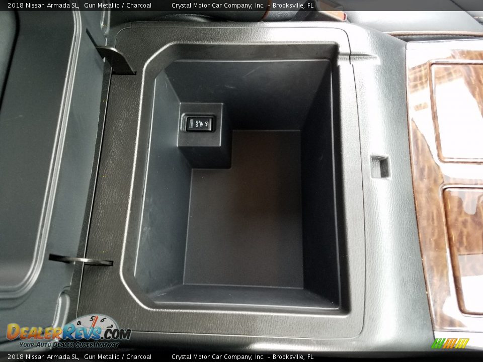 2018 Nissan Armada SL Gun Metallic / Charcoal Photo #18