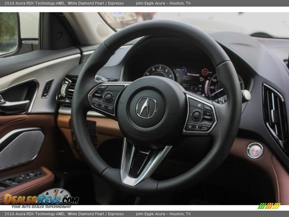 2019 Acura RDX Technology AWD Steering Wheel Photo #27