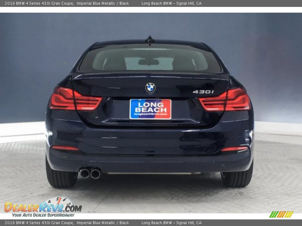 2019 BMW 4 Series 430i Gran Coupe Imperial Blue Metallic / Black Photo #3