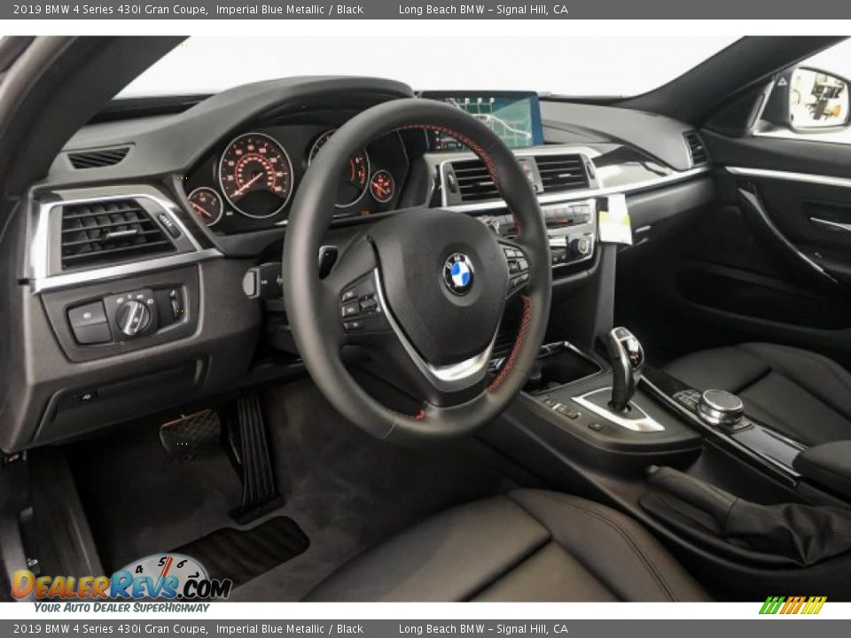 2019 BMW 4 Series 430i Gran Coupe Imperial Blue Metallic / Black Photo #4