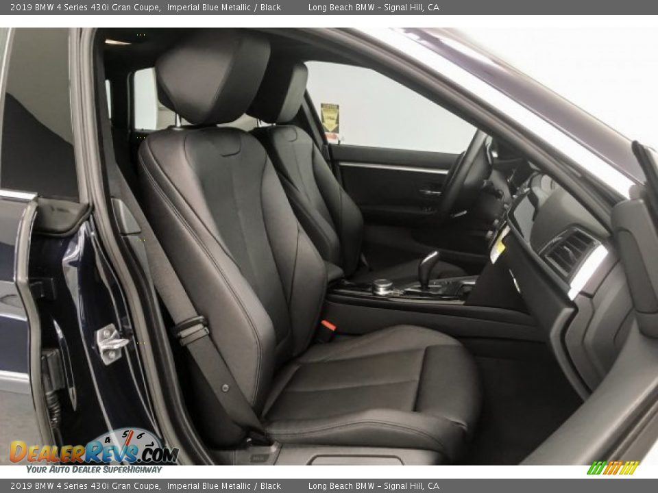 2019 BMW 4 Series 430i Gran Coupe Imperial Blue Metallic / Black Photo #5