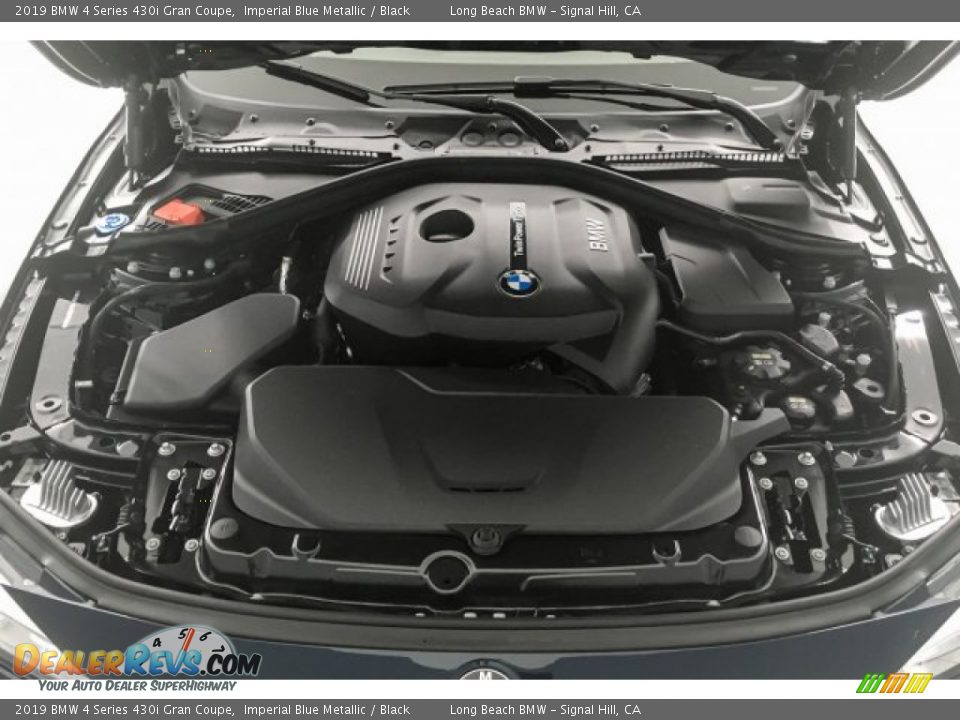 2019 BMW 4 Series 430i Gran Coupe Imperial Blue Metallic / Black Photo #8