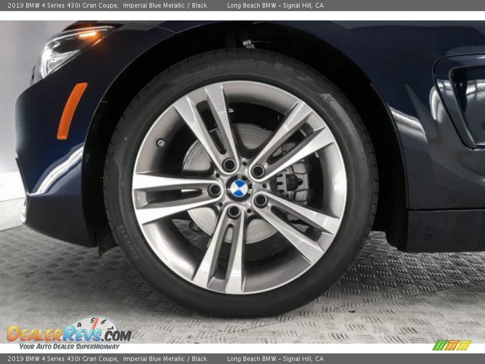 2019 BMW 4 Series 430i Gran Coupe Imperial Blue Metallic / Black Photo #9