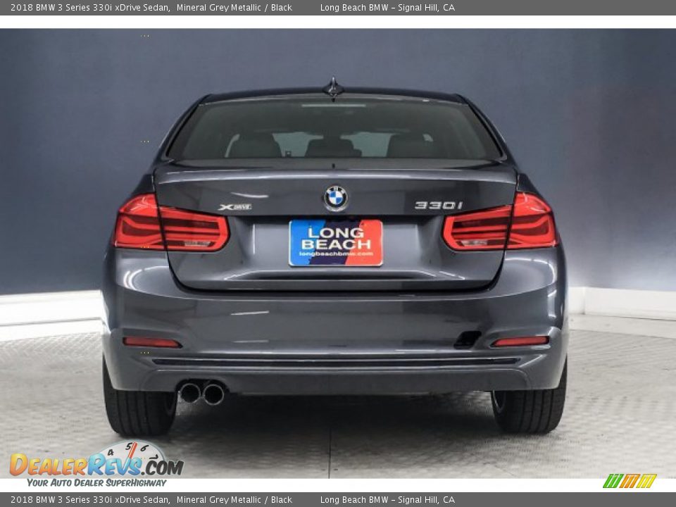 2018 BMW 3 Series 330i xDrive Sedan Mineral Grey Metallic / Black Photo #3