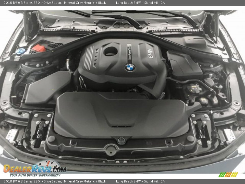 2018 BMW 3 Series 330i xDrive Sedan Mineral Grey Metallic / Black Photo #8