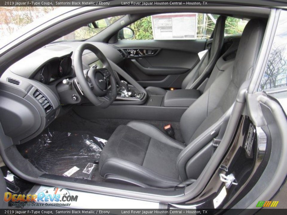Ebony Interior - 2019 Jaguar F-Type Coupe Photo #3