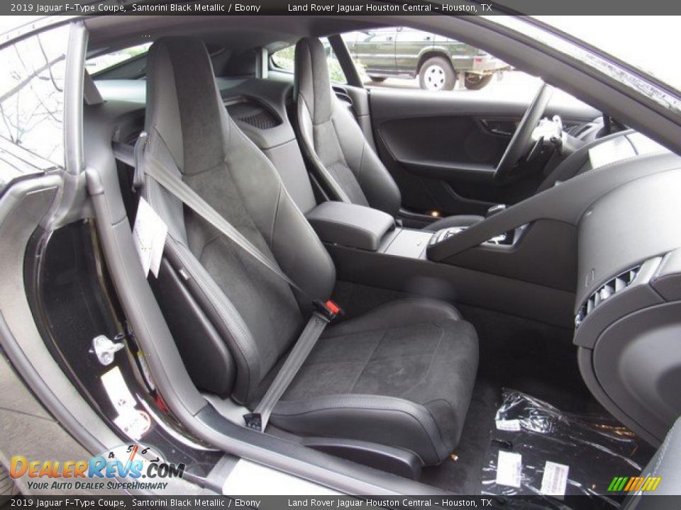 2019 Jaguar F-Type Coupe Santorini Black Metallic / Ebony Photo #5