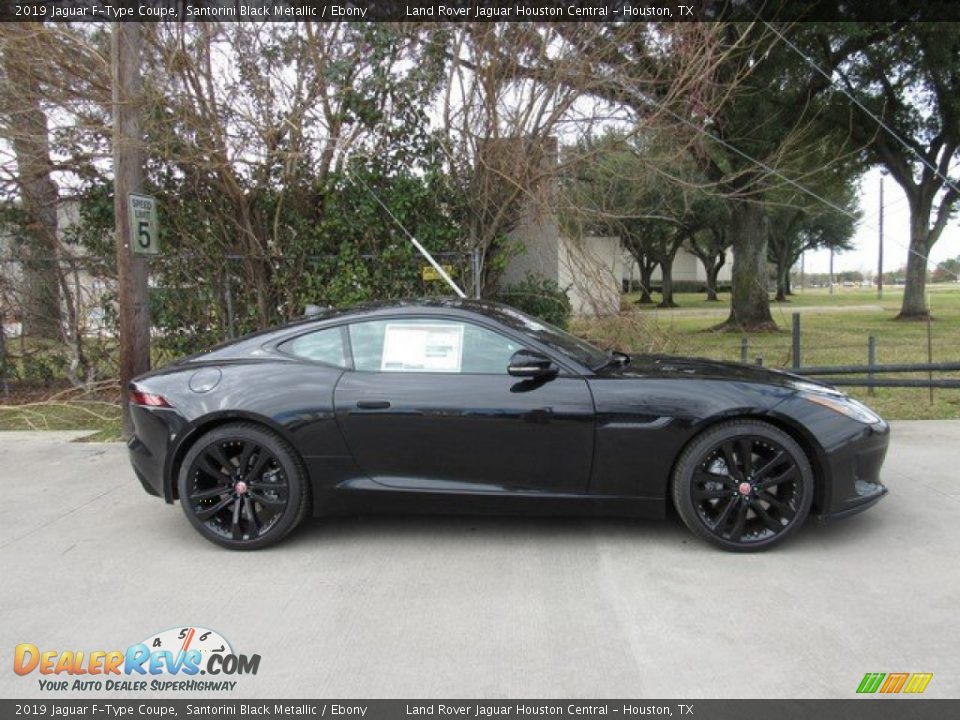 Santorini Black Metallic 2019 Jaguar F-Type Coupe Photo #6