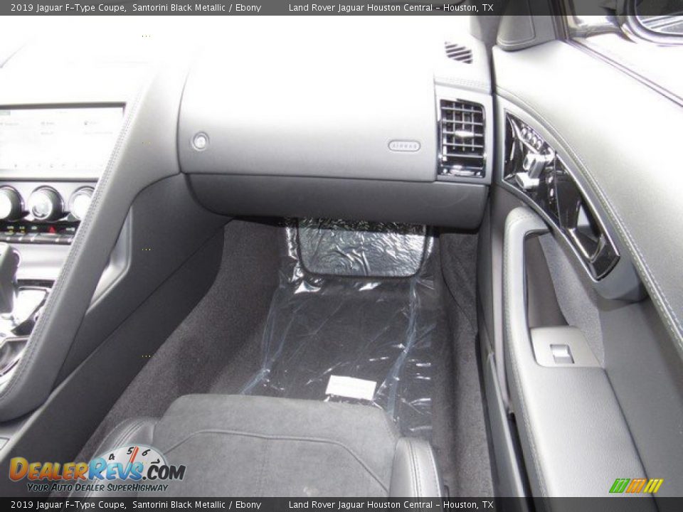 2019 Jaguar F-Type Coupe Santorini Black Metallic / Ebony Photo #14
