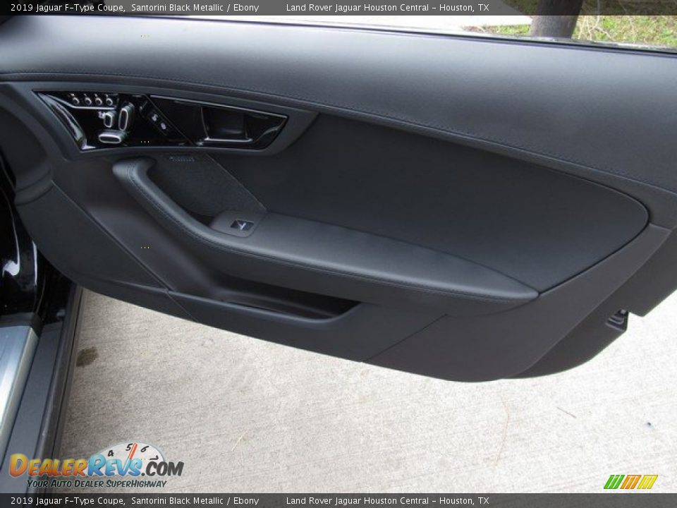 2019 Jaguar F-Type Coupe Santorini Black Metallic / Ebony Photo #15