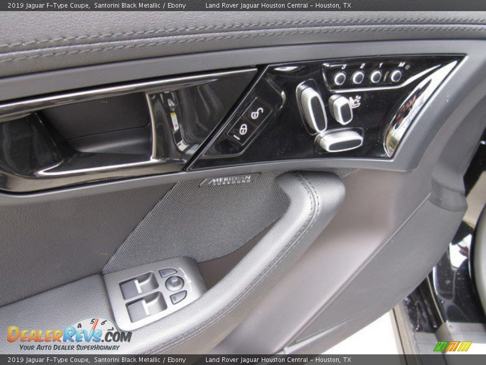 2019 Jaguar F-Type Coupe Santorini Black Metallic / Ebony Photo #19