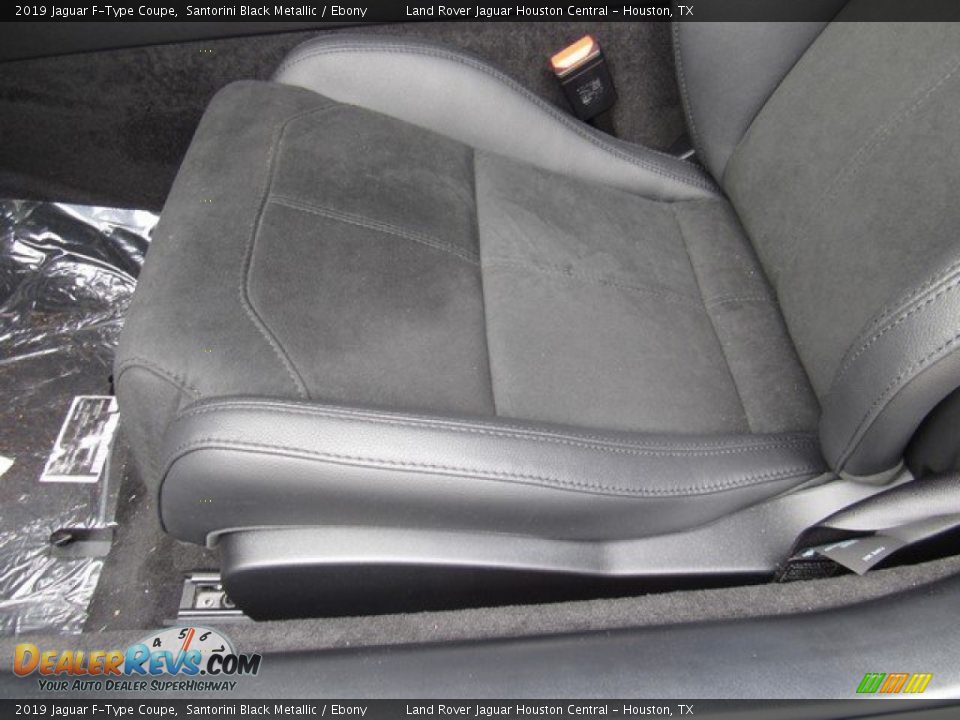 2019 Jaguar F-Type Coupe Santorini Black Metallic / Ebony Photo #20