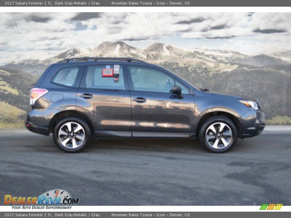 2017 Subaru Forester 2.5i Dark Gray Metallic / Gray Photo #2