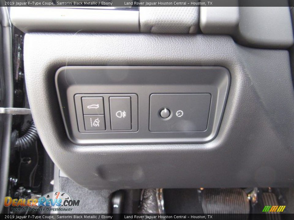 2019 Jaguar F-Type Coupe Santorini Black Metallic / Ebony Photo #21